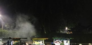 Begadang Cihuy di Taman Suropati Jakarta Pusat penjual taman suropati